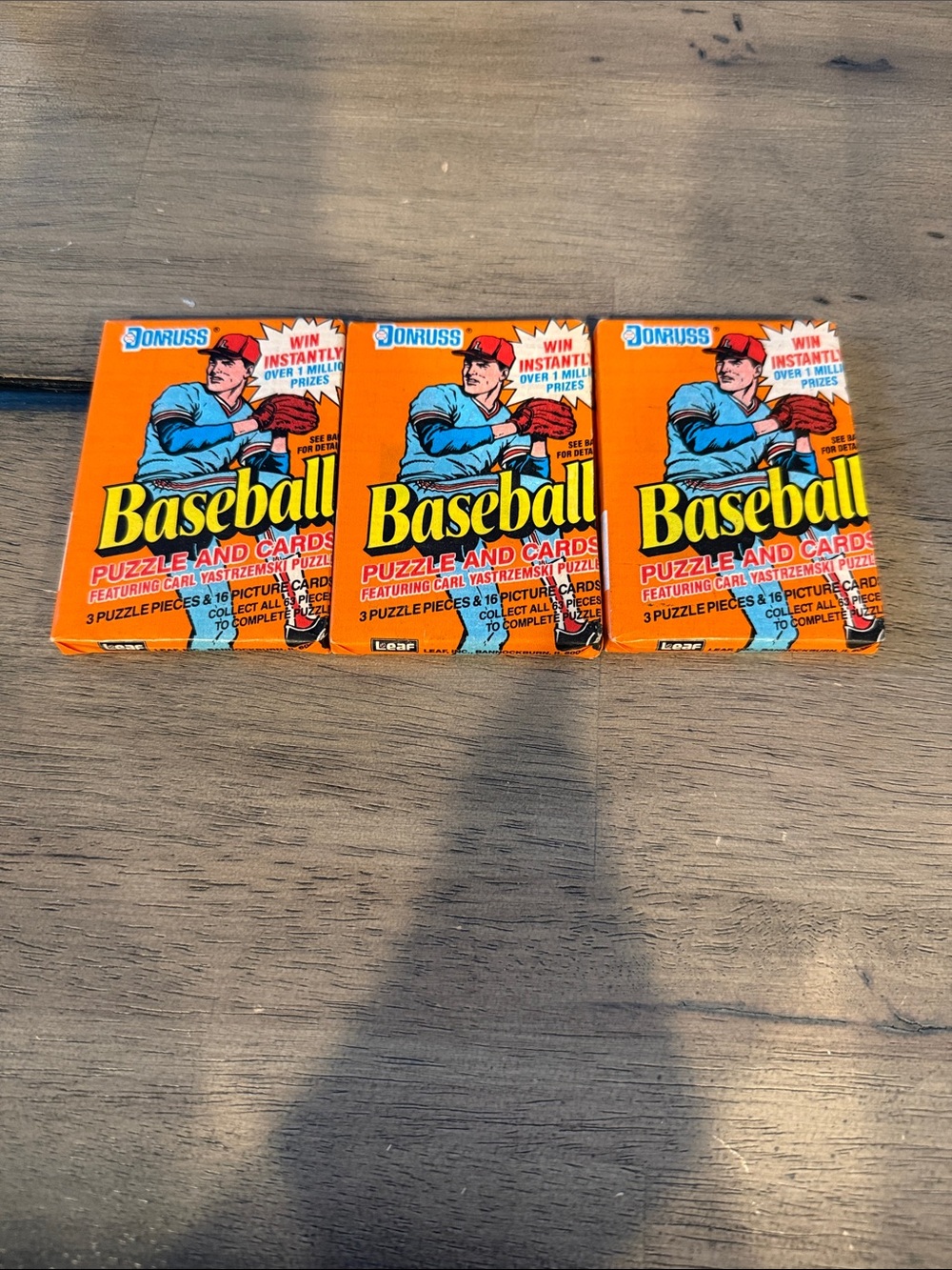 Sealed 1990 Donruss Baseball cards